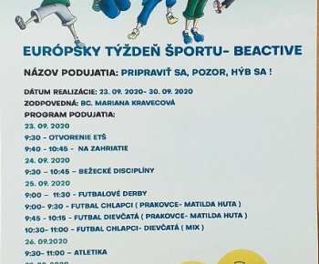 Európsky týždeň športu