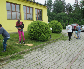 Upratovanie exteriéru