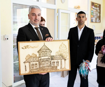 Aktuality / Slávnostná návšteva predsedu pri príležitosti ukončenia rekonštrukcie - foto