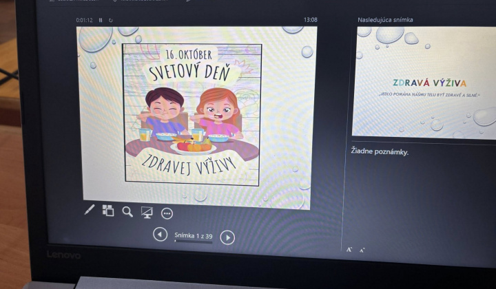 Fotka - Aktivita o zdravej výžive v našom zariadení